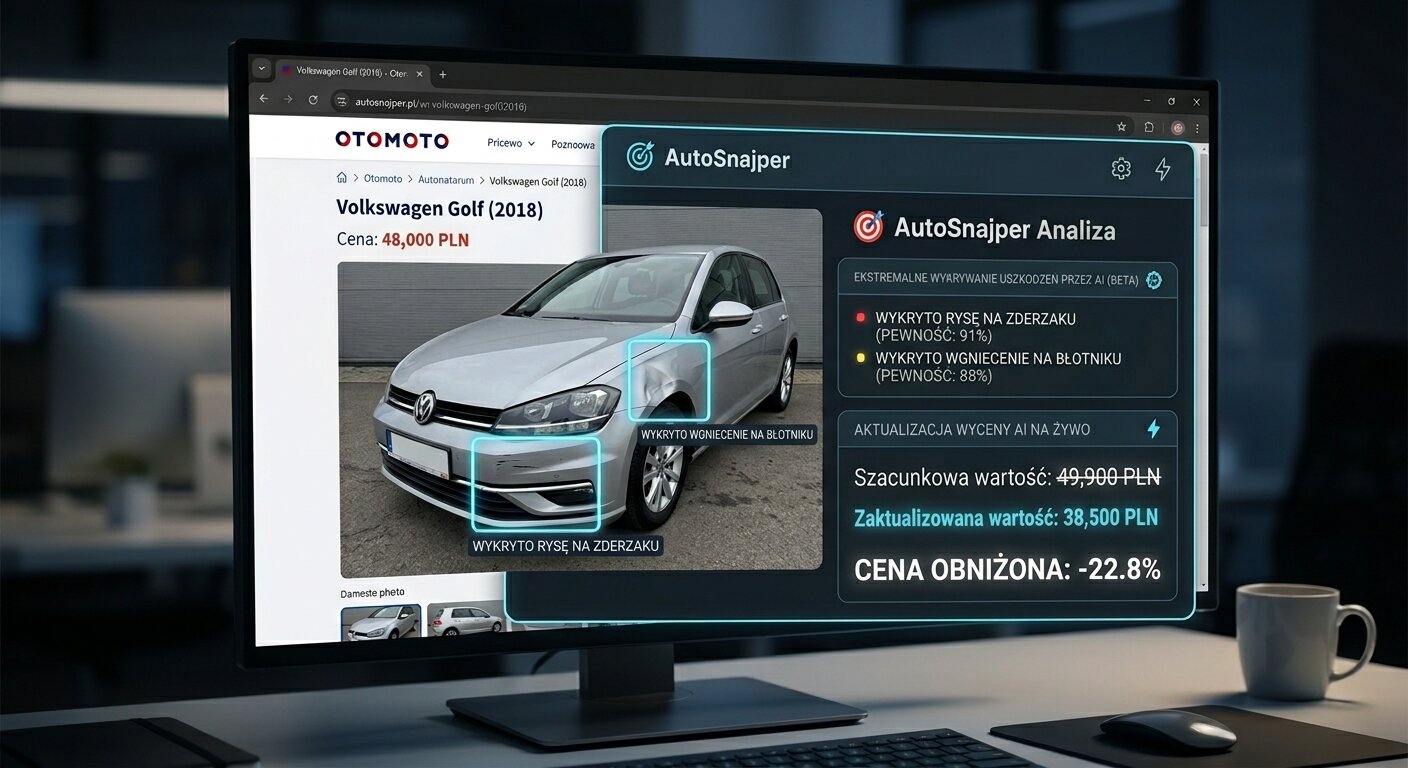 Wizyjny skaner uszkodzeń auta